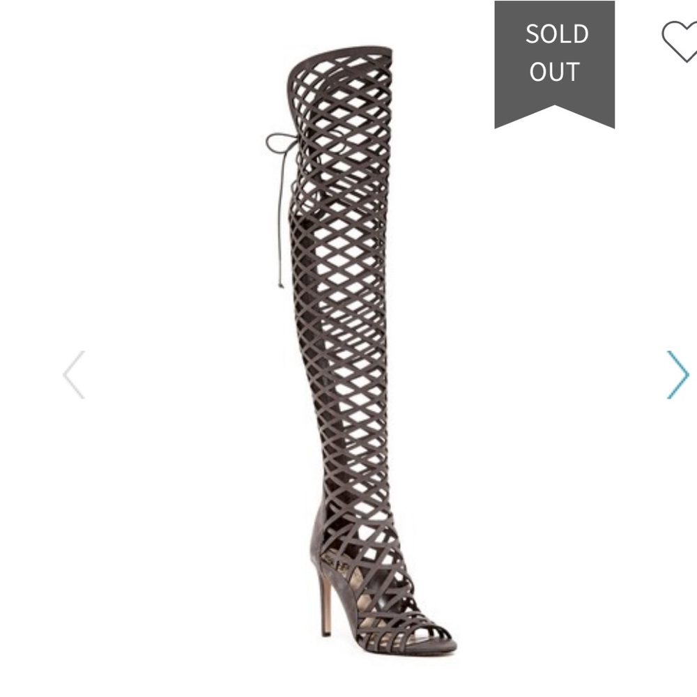 Vince Camuto Knee high caged heel